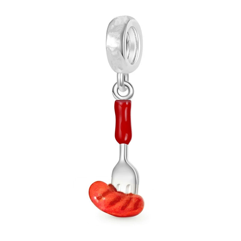 Fruit Charm Beads 925 Sterling Silver Dabfavshop