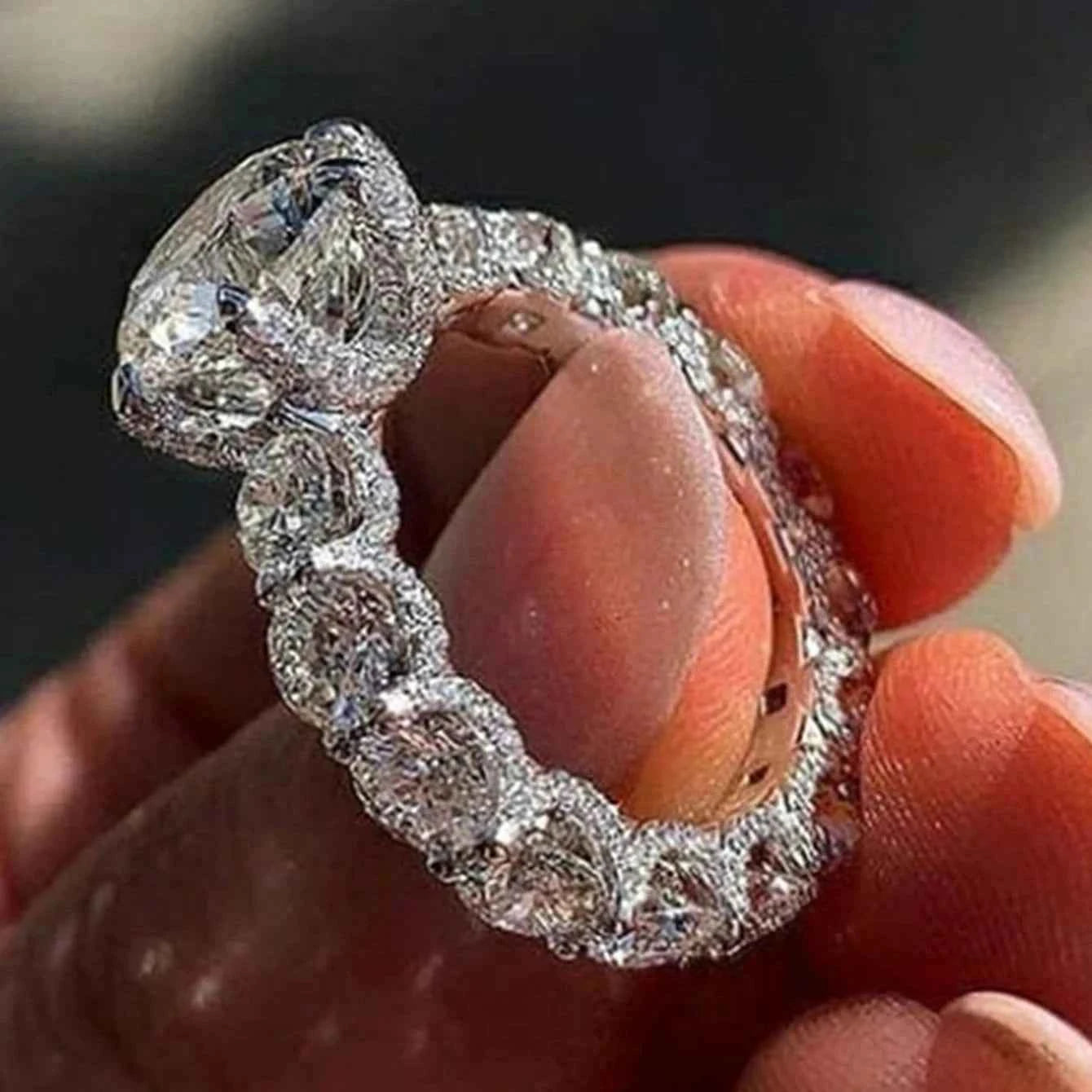 Silver Designer Ring for Women