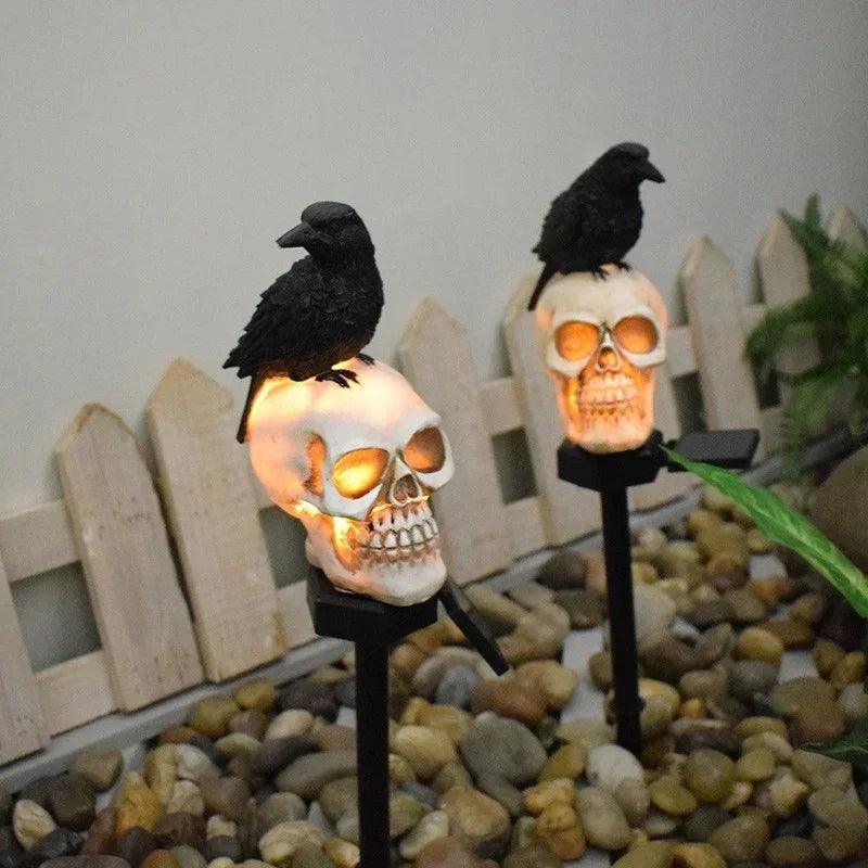 Skeleton Ghost Horror Halloween Outdoor Light - Dabfavshop