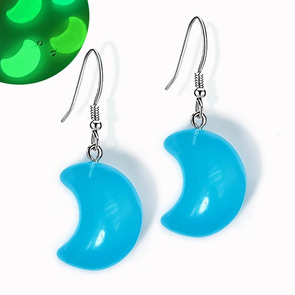 Glow In The Dark Ghost In Bottle Earrings - Dabfavshop