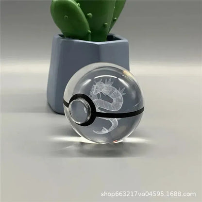 Pokémon Multi Color 3D Crystal Ball - Dabfavshop