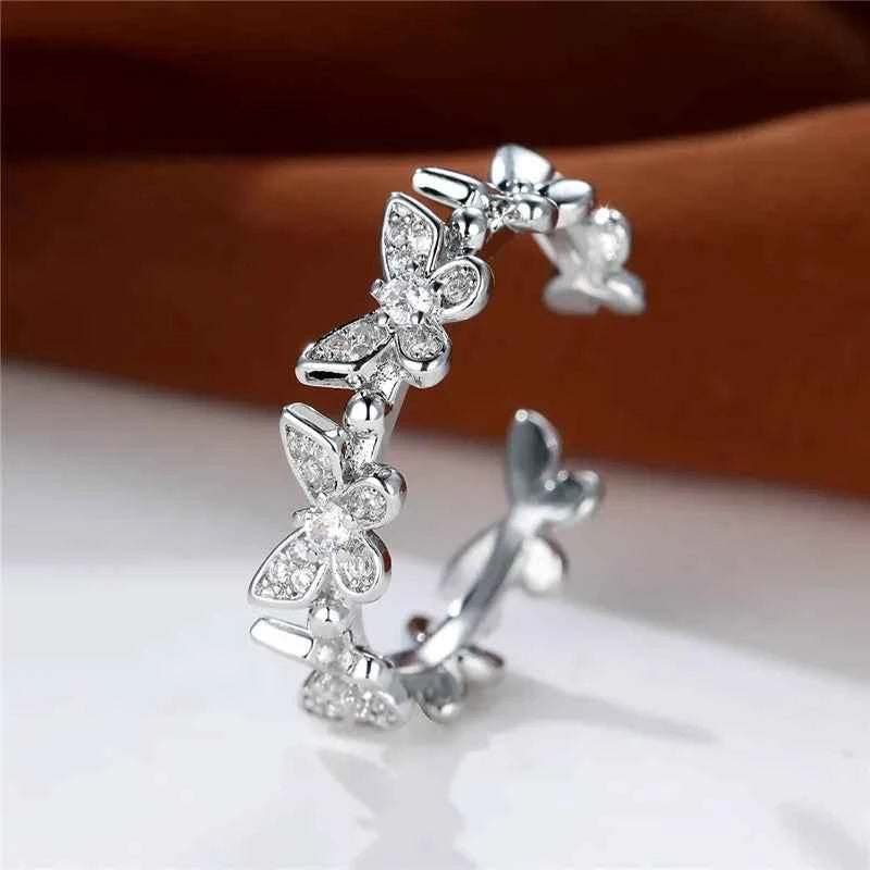 Butterfly Adjustable Ring