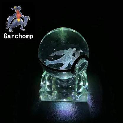 Pokémon Crystal Ball Model with LED Base - Dabfavshop