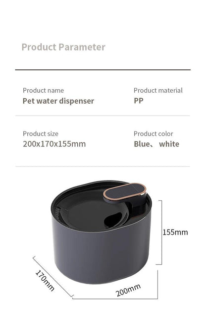 3L Water Fountain with Motion Sensor - Dabfavshop