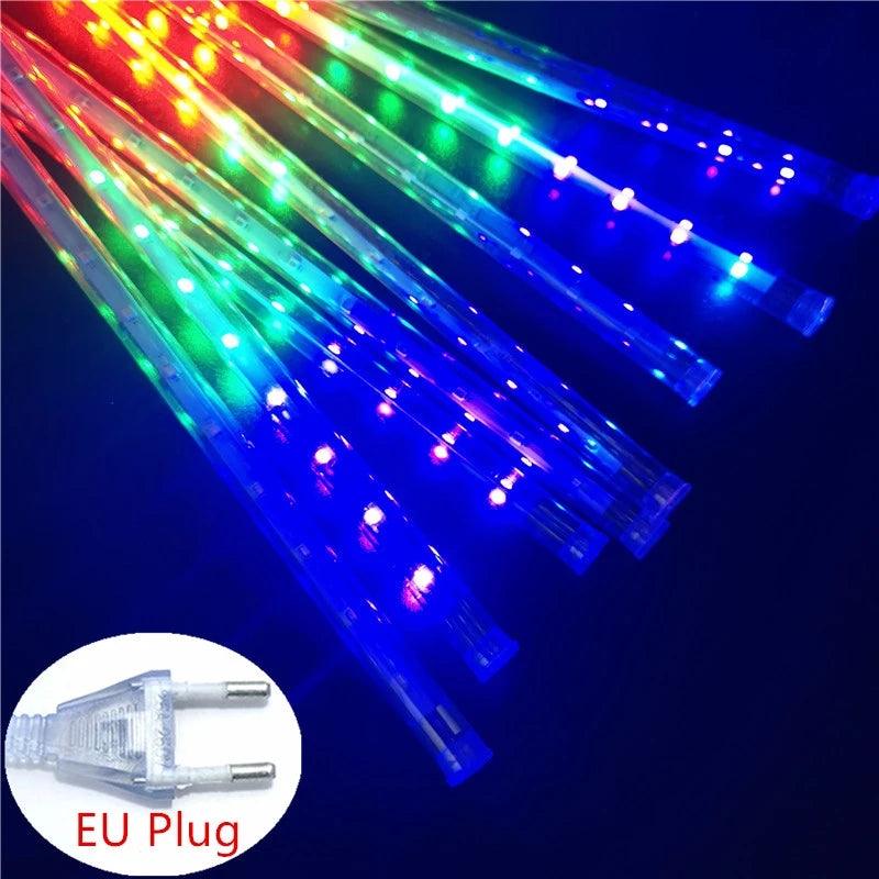 Led Hanging String Lights Meteor Shower - Dabfavshop