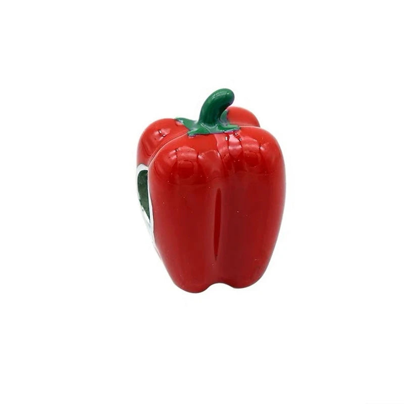 Fruit Charm Beads 925 Sterling Silver Dabfavshop
