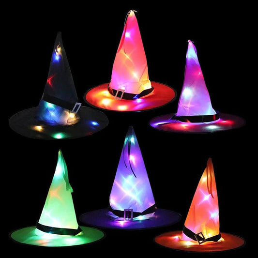 LED Witch Hat Halloween - Dabfavshop