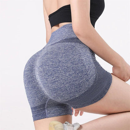 Women Yoga Shorts High Waist Sportswear - Dabfavshop