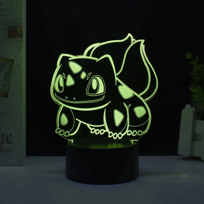 Pokémon 3D LED Base Color Changing Luminaria - Dabfavshop