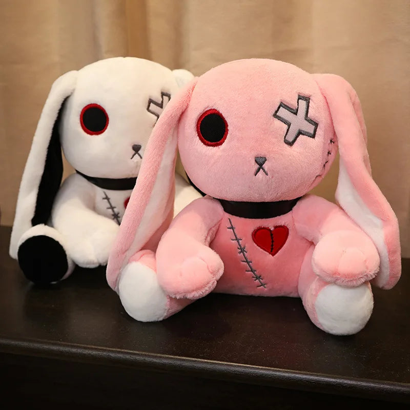 Spooky Gothic Bunny Stuffed Animal