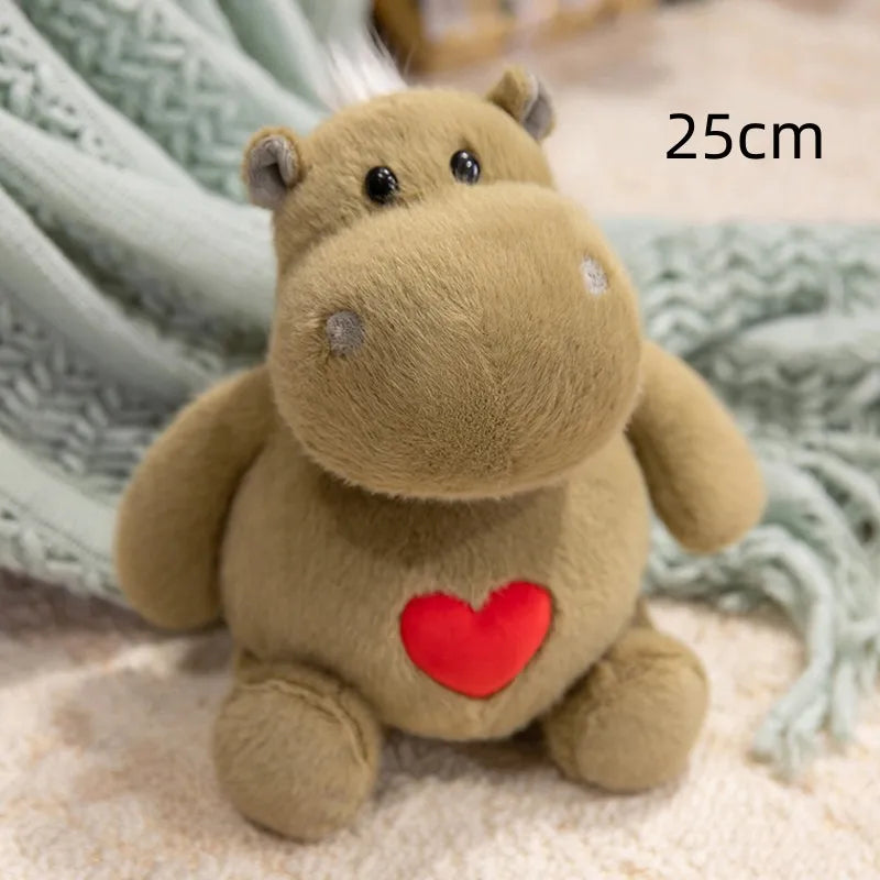 Lovely Hippo & Ant Plush Dolls