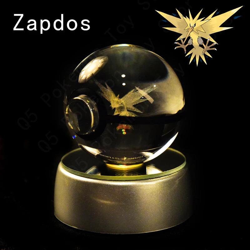 Pokémon Multi Color LED 3D Crystal Balls Collectible - Dabfavshop