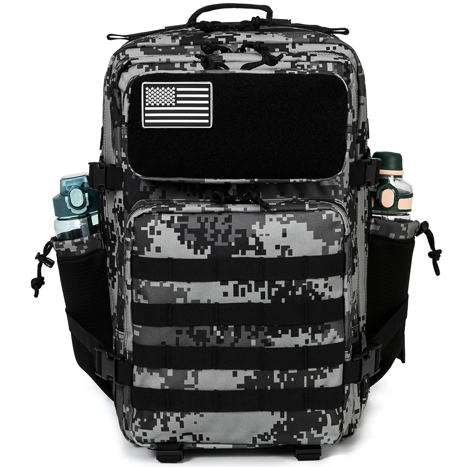 45L Tactical Backpack survival Bag Hunting MOLLE Backpack GYM For Men EDC Outdoor Hiking Rucksack Witch Bottle Holder Dabfavshop