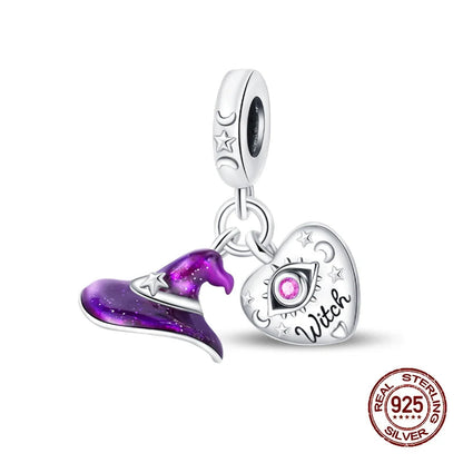 Halloween Luminous Charms Bead 925 Sterling Silver Dabfavshop