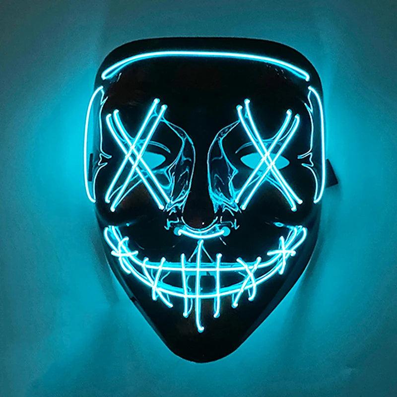 LED Luminous Fox Mask - Halloween Party Must-Have! - Dabfavshop