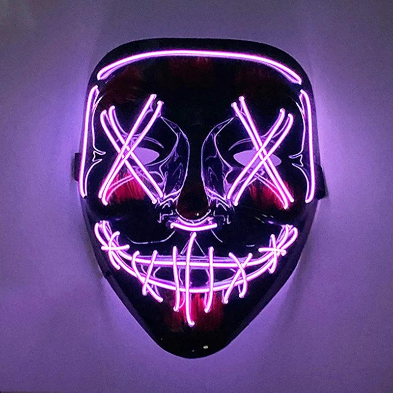 LED Luminous Fox Mask - Halloween Party Must-Have! - Dabfavshop