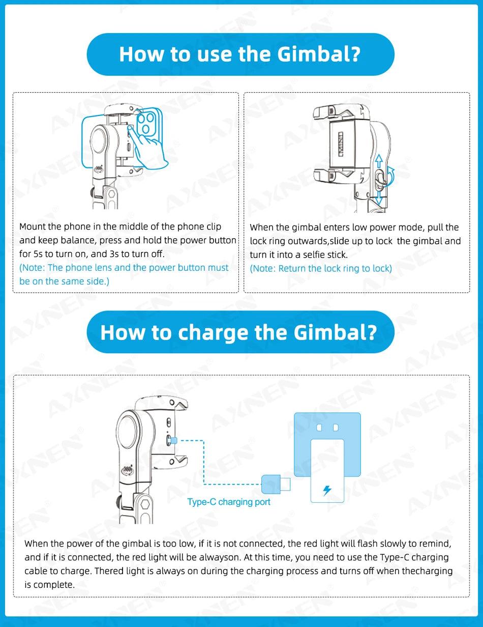 360 Rotation Following Shooting Mode Selfie Stick Tripod For Iphone - Dabfavshop