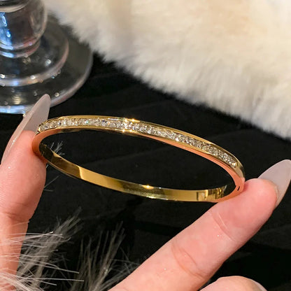 Titanium Steel Gold Silver Color Bracelet Dabfavshop
