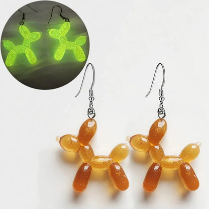 Glow In The Dark Ghost In Bottle Earrings - Dabfavshop