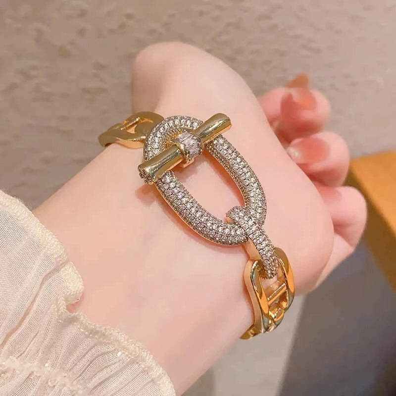 18 k gold plated bracelet