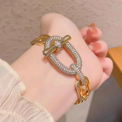 18 k gold plated bracelet