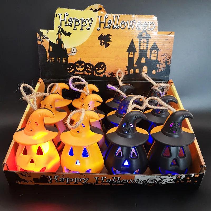 LED Pumpkin Ghost Lantern Lamp For Halloween - Dabfavshop