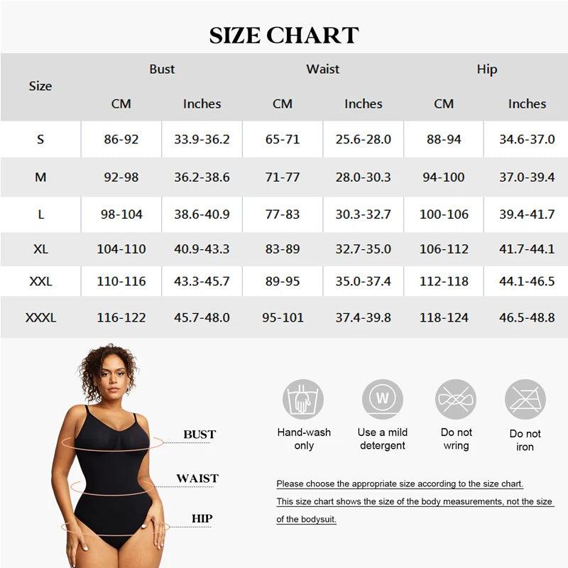 Backless Bodysuit For Women Tummy Control Shapewear Broadcloth - Dabfavshop