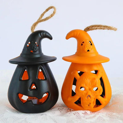 LED Pumpkin Ghost Lantern Lamp For Halloween - Dabfavshop