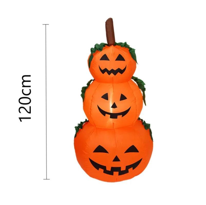 Halloween Inflatable Pumpkin with LED Lights - Dabfavshop