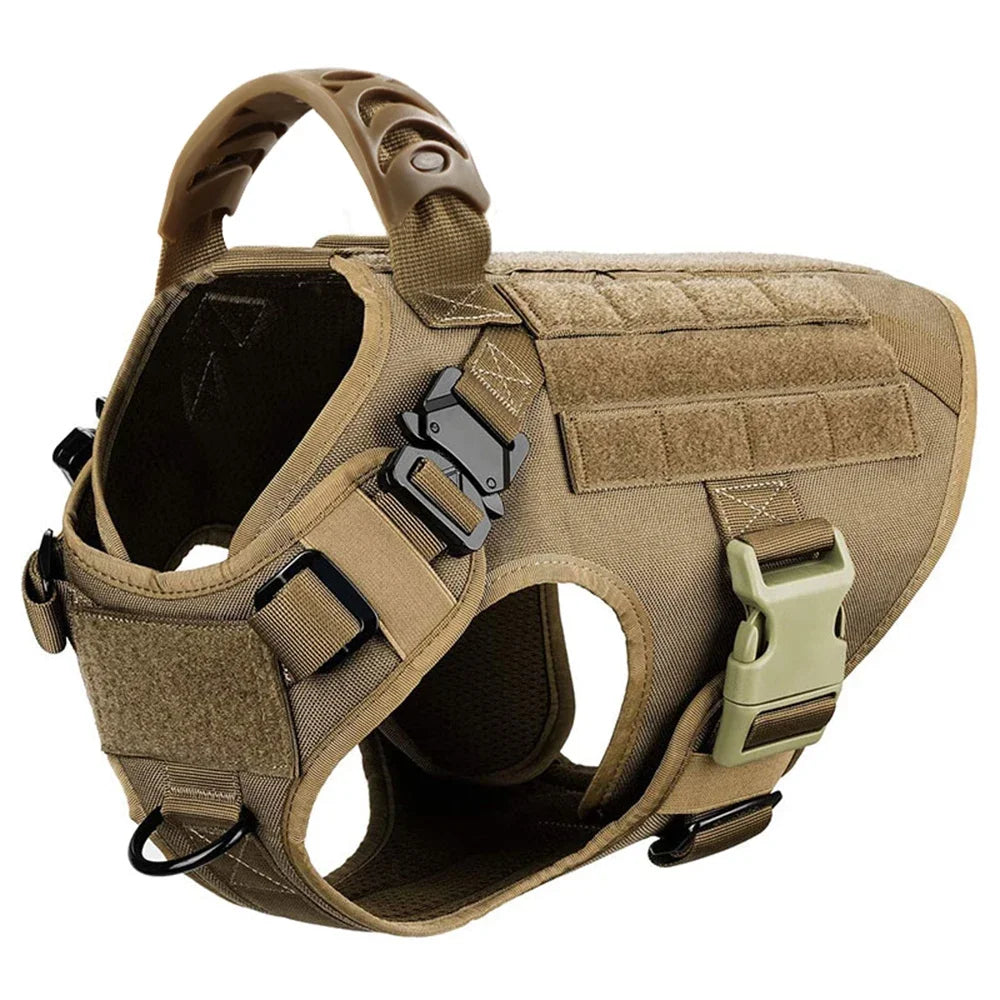 Large Dog Harness And Leash Set Pet German Shepherd Malinois Training Walking Vest Dog Harness And Collar For Medium Large Dogs Dabfavshop
