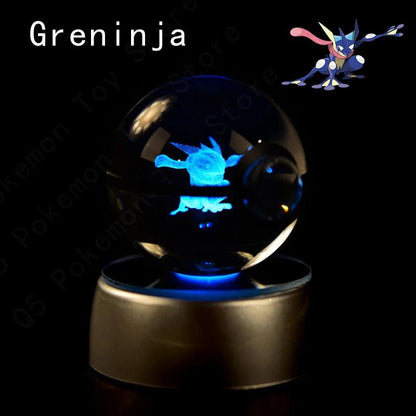 Pokémon Multi Color LED 3D Crystal Balls Collectible - Dabfavshop