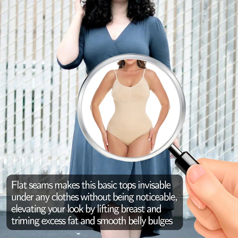 Smoothing Shapewear Bodysuit for Women Faja Full Body Shaper Thong Soft Body Shaping Sculpting Breast Slimming Underwear Dabfavshop