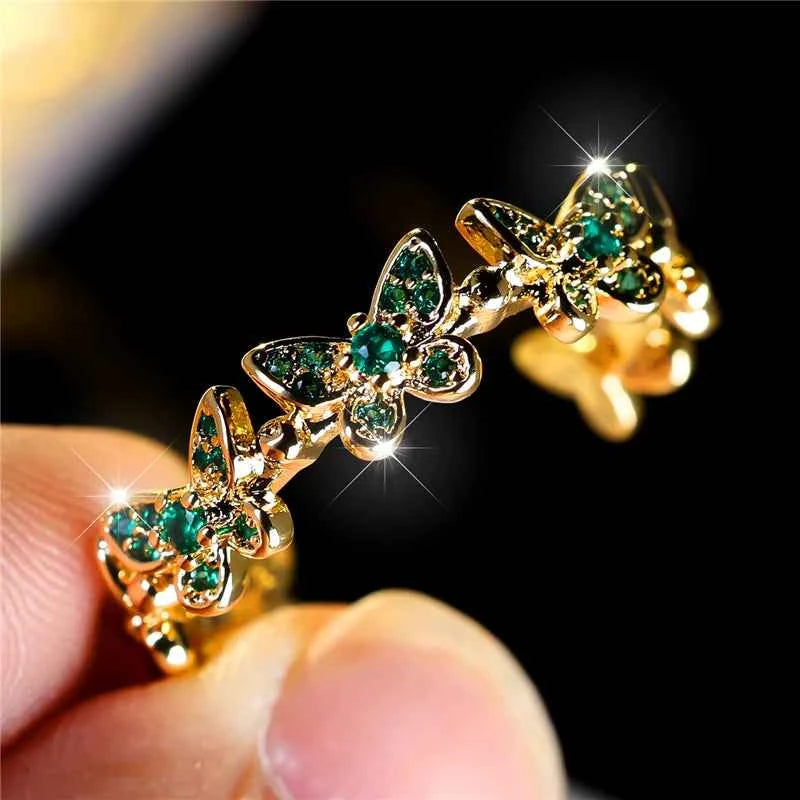 Butterfly Adjustable Ring