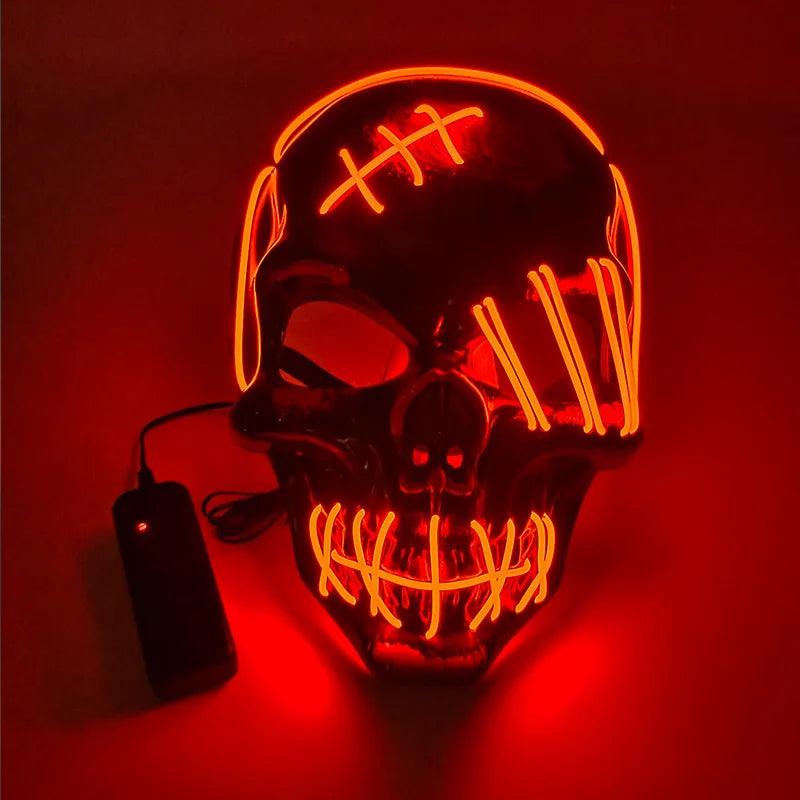 LED Luminous Fox Mask - Halloween Party Must-Have! - Dabfavshop