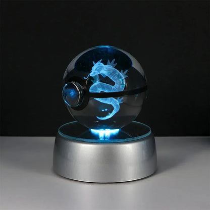 Pokemon 3D Crystal Ball LED Night Light - Dabfavshop