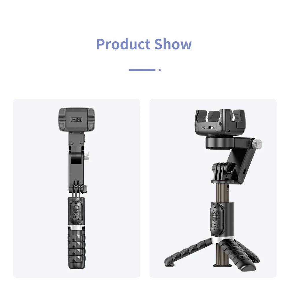 360 Rotation Following Shooting Mode Selfie Stick Tripod For Iphone - Dabfavshop