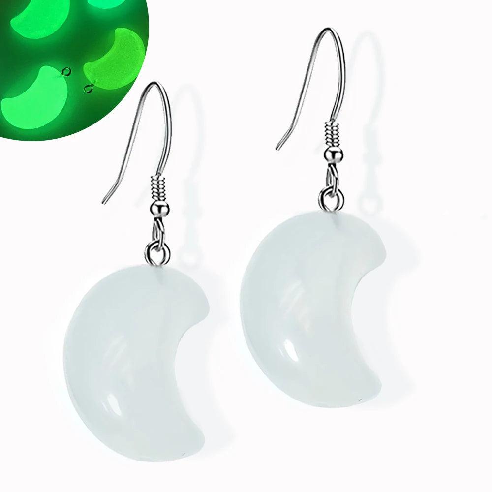 Glow In The Dark Ghost In Bottle Earrings - Dabfavshop