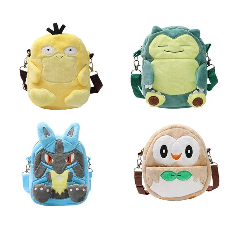 Pokemon Plush Backpack with 8 Characters - Dabfavshop