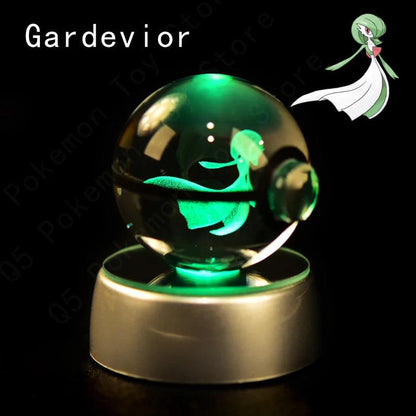 Pokémon Multi Color LED 3D Crystal Balls Collectible - Dabfavshop