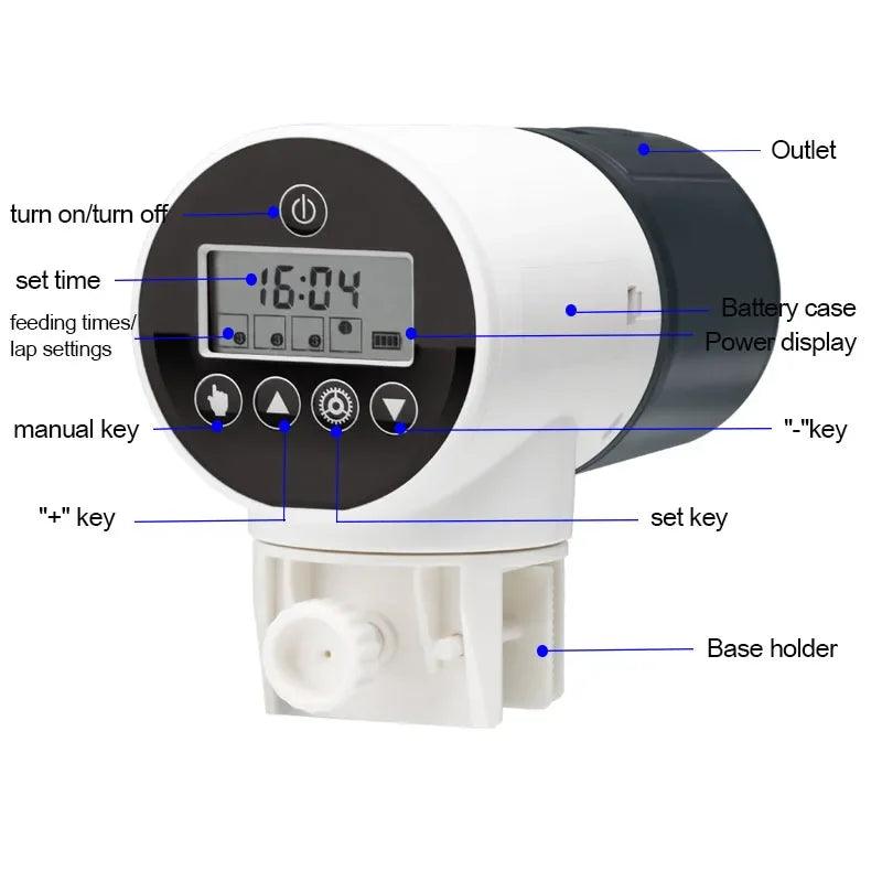 Automatic Fish Feeder with Intelligent Control - Dabfavshop