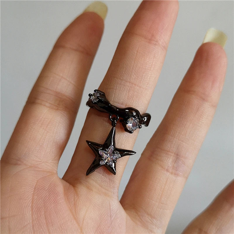 Goth Rings For Woman Dabfavshop