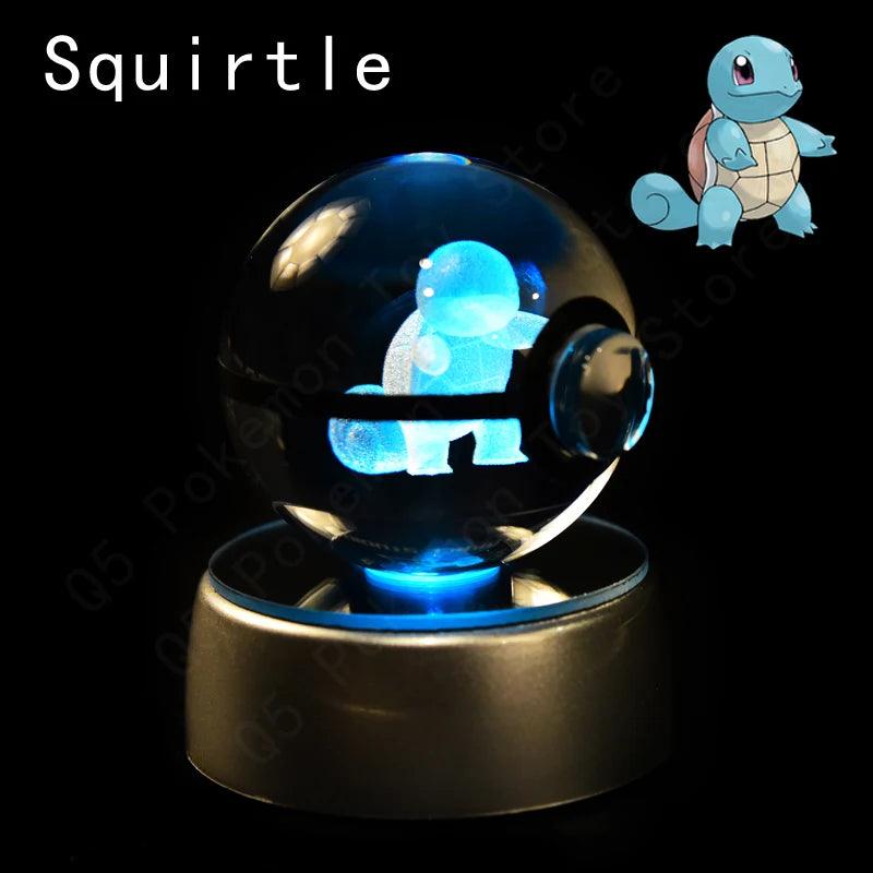 Pokémon Multi Color LED 3D Crystal Balls Collectible - Dabfavshop