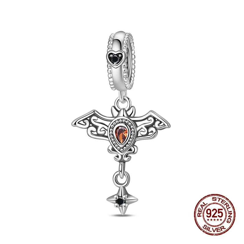 Halloween Luminous Charms Bead 925 Sterling Silver Dabfavshop