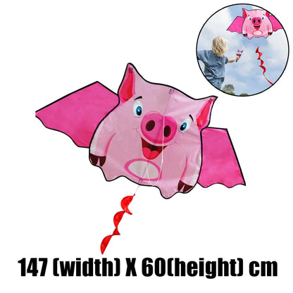 3D Dragon100M Kite Single Line With Tail Outdoor Sports Fun Toy Family Parent-child Interaction  Rainbow Kite Children House Store