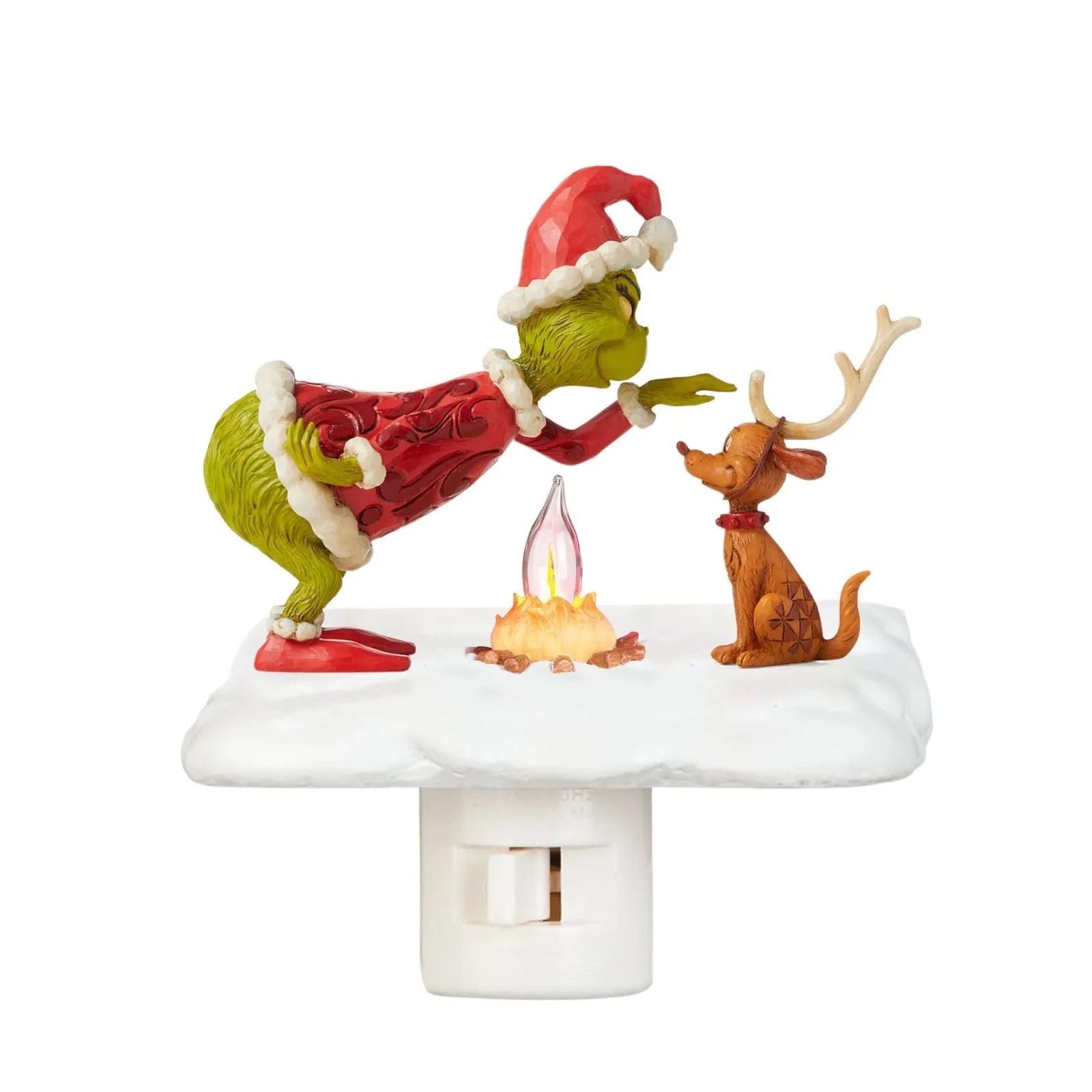 The Grinch Ghost Flickering Nightlight - Dabfavshop