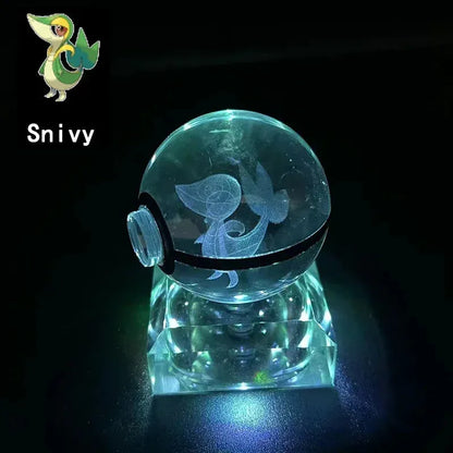 Pokémon Crystal Ball Model with LED Base - Dabfavshop