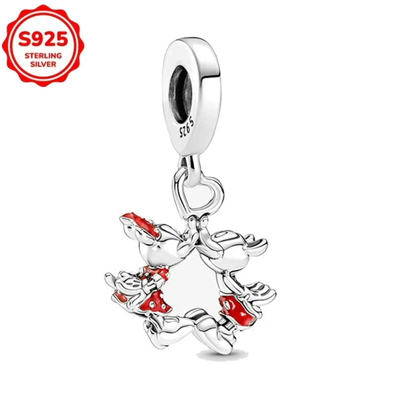 925 Silver Bracelets DIY Jewelry Gift Dabfavshop