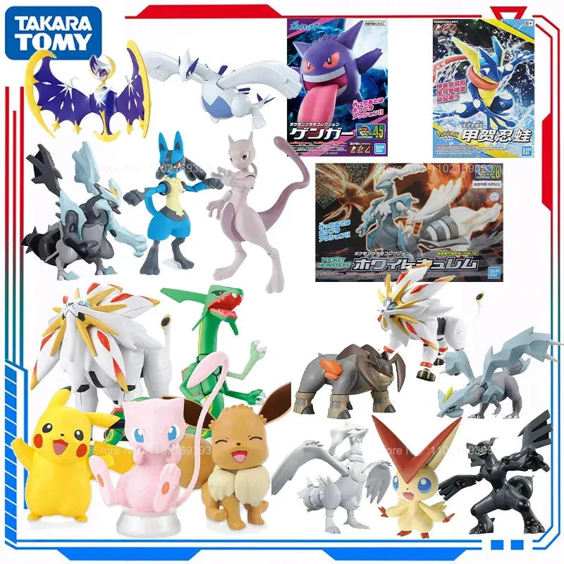 Bandai Pokemon Action Figures DIY Collection Toys - Dabfavshop