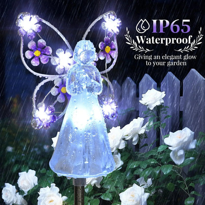 Heavenly Glow Solar Angels – Weatherproof & Worry-Free! Dabfavshop