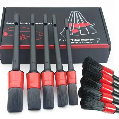 Car Detailing Brush Set Car Cleaning Dashboard Air Outlet & Wheel Scrubbing